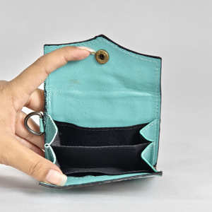 Pulsera Bohemia de Cuero Genuino Premium con Cierre de Botón con Patrón Geométrico, Forma Cuadrada, Portátil, para Uso Diario en Todas las Estaciones - Product Image 4