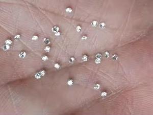 เพชรเจียระไนทรงกลม2มม. แบบหลวมธรรมชาติ VS1ความชัดเจนได้รับการรับรอง SGL ส่งออกจากอินเดียสำหรับการทำเครื่องประดับ - Product Image 2