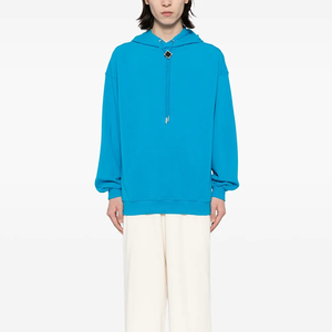 Sweat à capuche lourd lavé sur mesure de 520 grammes avec col ajusté et design à épaules tombantes de grande taille - Product Image 1