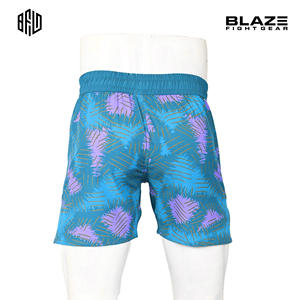 Short de sport MMA pour homme, léger et décontracté, en tissu élastique, avec décoration à bas prix, short d'entraînement Nogi BJJ - Product Image 4
