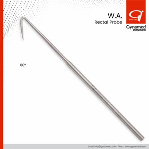 Instrument GynaMED de haute qualité Classe I W.A. Sonde rectale manuelle en acier inoxydable, réutilisable et durable, pour examen et exploration - Product Image 3