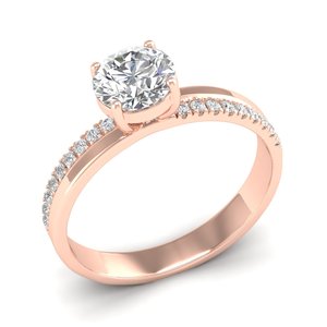 REYES GRA Certifié Moissanite avec Argent Sterling 925 Bagues de Mariée pour Femmes Bagues de Fiançailles de Mariage de Luxe - Product Image 2