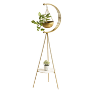 Support à plantes en fer chromé multicouche pour usage intérieur/extérieur, support à fleurs haut et durable avec taille et couleur personnalisables