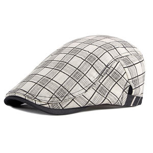 Casquette unisexe vintage de haute qualité, casquette plate classique britannique, mode newsboy, sport, plage, conduite, golf, décontractée, réglable - Product Image 4