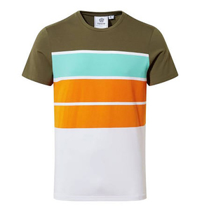 Camiseta de 100% algodón unisex de alta calidad 180GSM, camiseta informal con estampado personalizado al por mayor para hombres de proveedor BD - Product Image 1