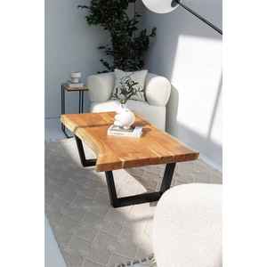 Mesa de Centro Madera Acacia Clara (2 Tamaños) - Product Image 4