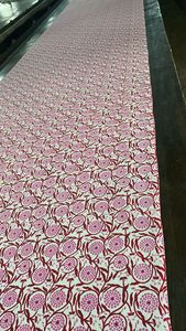 Telas con estampado de bloques a mano, 100% algodón, materiales textiles para el hogar, tela para hacer vestidos étnicos indios, Material para correr hecho a mano - Product Image 5