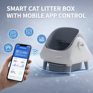 Toilette Intelligente pour Chat avec Nettoyage Automatique, Isolation des Odeurs, Solution Moderne pour Litière d'Animaux, Vente en Gros, Fournisseur d'Usine - Product Image 4