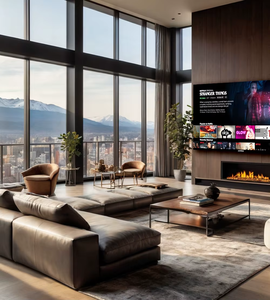 Televisor LED Ultra Inteligente TECHON de 85 Pulgadas y 2K, 2 Años de Garantía, Brillo de 500-800 Nits, Pantalla Grande para Cine en Casa - Product Image 2