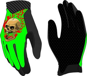 Guantes de montar MX para todas las estaciones | Guantes de motocross | Guantes duraderos para montar en montaña para hombres y mujeres 128 - Product Image 3