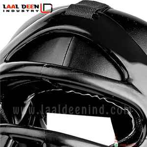 Protectores de cabeza de cuero, casco de entrenamiento profesional de boxeo, gran oferta en Protector de cabeza para venta en línea - Product Image 3