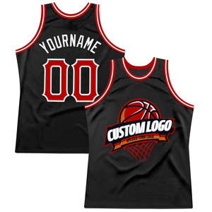 Camiseta de baloncesto Retro de malla de alta calidad, camiseta de baloncesto deportiva personalizada para hombre, talla XL, serigrafía, logotipo personalizado - Product Image 6