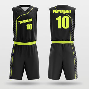 ชุดบาสเก็ตบอลชายพร้อมดีไซน์ยืดหยุ่นแบบสปอร์ต ผ้าระบายอากาศได้ดี และตะเข็บที่ทนทานสำหรับการฝึกซ้อมในชีวิตประจำวัน - Product Image 1