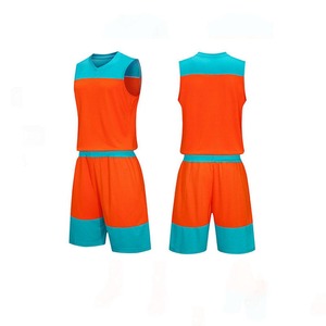 Uniforme de basket-ball unisexe personnalisé tissu à mailles respirant à séchage rapide uniforme de jeu d'entraînement imprimé - Product Image 1