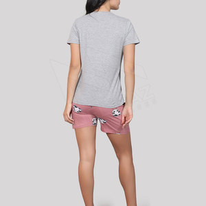 Summer Casual Graphic New Arrivals T Shirt Two Piece Shorts Set Women Print Women Short Sets - Product Image 3