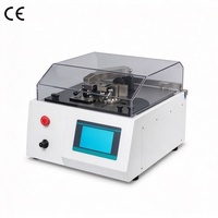 Machine de découpe automatique de précision à plat avec écran tactile PLC, appareil de découpe à plat pour matériaux durs et métaux