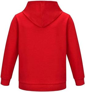 Premium <b>Material</b> <b>Red</b> Hoodie, Heavyweight Fleece, Pullover Hooded Sweatshirt for Men 2025 large size - Product Image 4