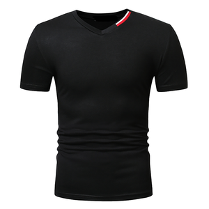 Venta al por mayor peso pesado camiseta lisa en blanco hombres de lujo personalizado pesado 100% algodón camiseta de gran tamaño - Product Image 4