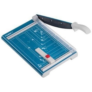 Coupe-papier DAHLE 533, longueur de coupe 340 mm, largeur de coupe 1,5 mm, coupe-papier à levier métallique bleu - Product Image 1