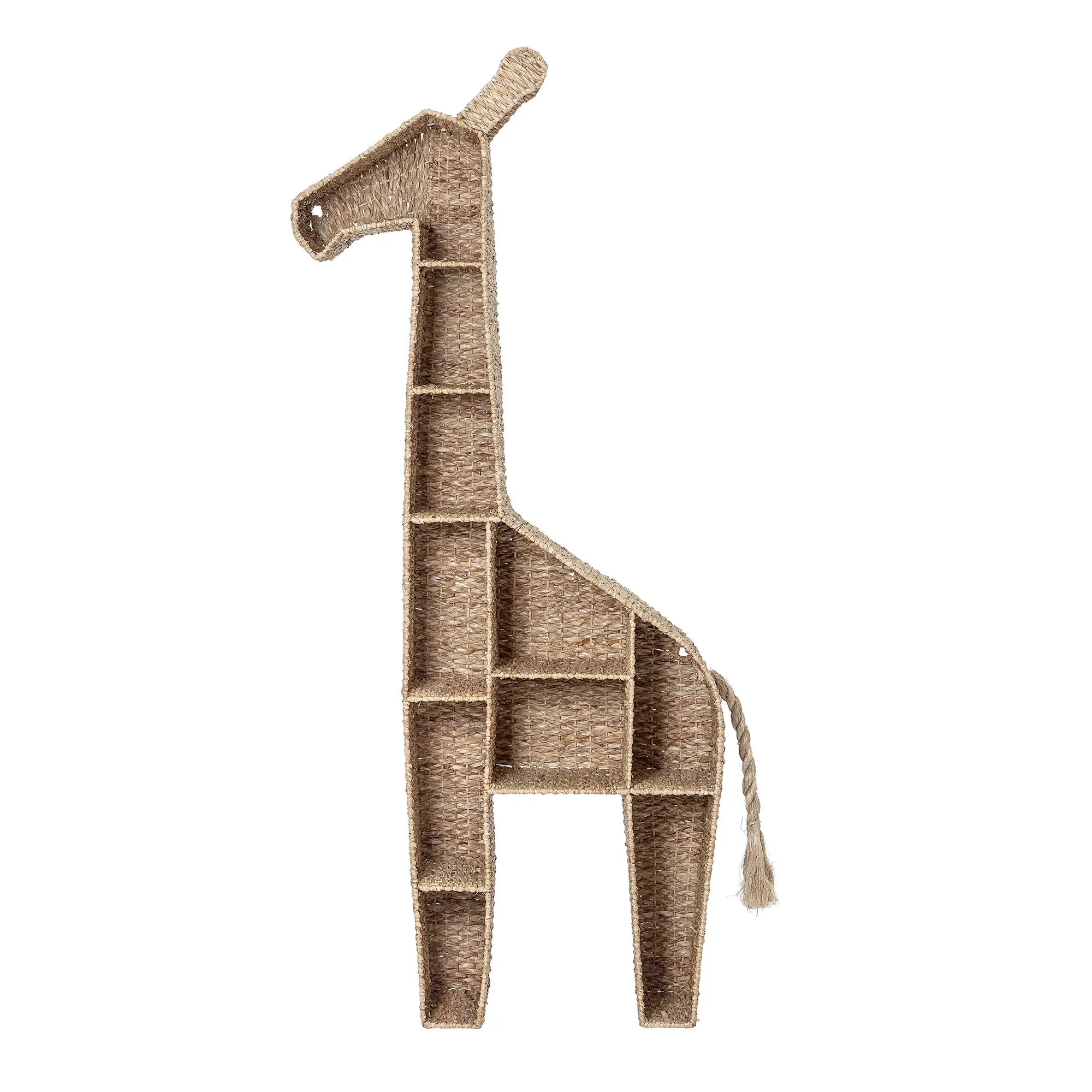 Geschikt Voor Kinderen Kamers Milieuvriendelijke Giraffe Muur Plank Geweven Zeegras Plank Voor Holding Kinderen Speelgoed Boeken En Decor