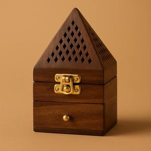 Quemador de Incienso Tradicional de Madera Más Vendido con Diseño Moderno para el Hogar, Hotel, Oficina y Relajación Disponible al Mejor Precio - Product Image 2