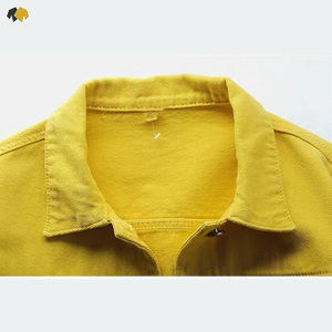 Veste en jean de haute qualité pour hommes conçue sur mesure, souple et durable, avec logo, options de taille, style streetwear pour l'hiver, tissu de 100 grammes - Product Image 2