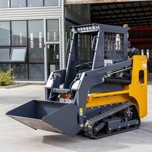 2024Hot! Big Construction Skid <b>Steering</b> Loader Hydraulic Mini Skid Steer Loader Stump Grinder Hydraulic Breaker - Product Image 6