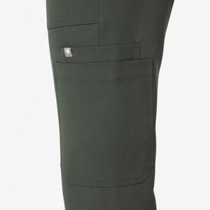 ชุดทำงานแพทย์พยาบาลคอวีสำหรับผู้ชายผู้หญิงเครื่องแบบโรงพยาบาลทำจากผ้าถัก - Product Image 4