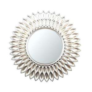 Carving Style Frame Superior Quality <b>Wall</b> <b>Mirror</b> Silver Finished Metal <b>Mirror</b> <b>for</b> Home Hotel Restaurant Use <b>Wall</b> <b>Mirror</b> In Oval - Product Image 6