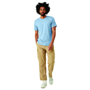 T-shirts 100% coton et polyester pour hommes de qualité supérieure motif solide à col rond T-shirts anti-rides imprimés avec logo personnalisé T-shirts pour hommes - Product Image 2