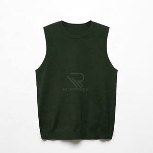 Crop top pour femme, streetwear personnalisé avec logo, 2024, haute qualité, 100% coton, côtelé, bodycon, débardeur, col halter, impression puff, t-shirts - Product Image 3