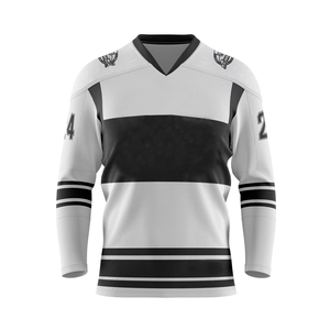 Jersey de hockey sobre hielo de alta calidad con estampado de malla sublimada de poliéster para hombre, jersey de hockey sobre hielo personalizado de gran oferta - Product Image 6