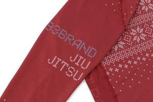 OEM Compression MMA Rashguard Long Bjj Chemise avec manches courtes et logo personnalisé Tissu Design Rash Guard - Product Image 4