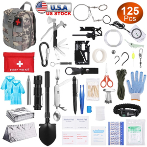 125 1 Equipo de Supervivencia Profesional, Equipo Táctico de Emergencia para Caza y Aventura, Regalos para Hombres Disponibles para Recogida - Product Image 6