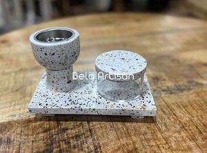 Bela Artisan Ecológico Incienso Indio Mango Madera Bandejas Mabkhara Box Set Incienso Aromaterapia Difusor Titular Día de San Valentín - Product Image 6