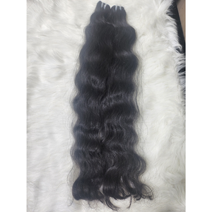 2023 Venta caliente Cabello de trama de onda natural, cabello negro, cabello vietnamita Cabello humano virgen - Product Image 3