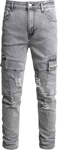 Pantalones vaqueros de servicio OEM de último diseño para hombre, pantalones vaqueros cómodos de calidad superior con diseño personalizado para hombre - Product Image 4