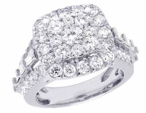 แหวนเพชรโมอิสสำหรับผู้หญิงประดับอัญมณีสีเงิน S925ใหม่ - Product Image 1