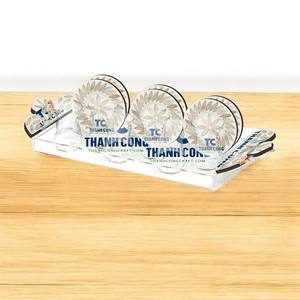 Posavasos de perlas hechos a mano al por mayor con posavasos decorativos para tazas para festivales árabes - Product Image 1