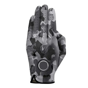 Guantes de golf de cuero Cabretta para hombre de alta calidad, duraderos, con protección UV, personalizables por fabricación directa de estándares internacionales - Product Image 1
