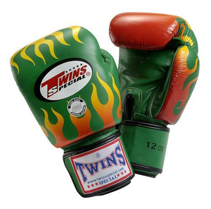 Offre spéciale, nouveauté, vente en gros de gants de boxe personnalisés Oem flamme de feu jumeaux gants de boxe Muay Thai gants pour hommes - Product Image 5
