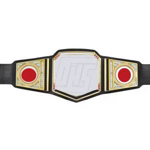 Ceinture de championnat OEM ceinture de titre de lutte de conception personnalisée avec récompense de sangle en cuir réglable - Product Image 1