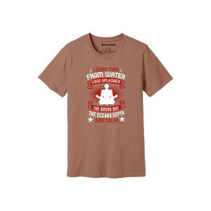 Camiseta informal de algodón 100% con impresión de temas de Buda en 3D, 12 opciones de color, 160-180, colocación de diseño personalizable GSM pesado - Product Image 1