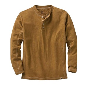 เสื้อยืดแขนยาวผ้าฝ้าย100% ใส่สบายระบายอากาศได้ดีขนาดใหญ่พิเศษสำหรับชุดลำลองส่งออกโดยตรงจากบังคลาเทศ - Product Image 5