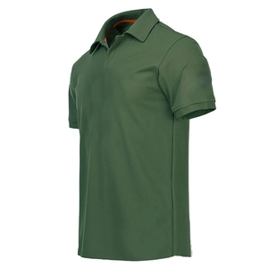 Nouveau hommes T-shirt été classique coton à manches courtes T-shirt hommes décontracté solide hauts hommes affaires Golf T merde hommes Polo - Product Image 2