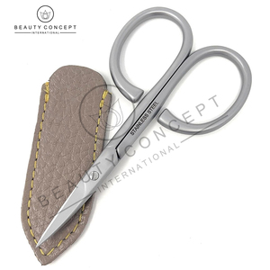 Ciseaux à cuticules en acier inoxydable pour manucure, pour droitiers, durables, pour nail art, écologiques, emballage personnalisé – Meilleur fournisseur en gros - Product Image 3