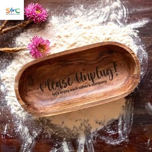 Tazón de Pan grande grabado Desenchufe para restaurantes de negocios de hospitalidad Evento familiar y reunión - Product Image 6