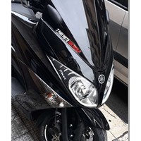 Pegatinas 3D para Faro de Motocicleta Labelbike, Compatibles con Yamaha Tmax 500 2008-2011, Hechas en Italia