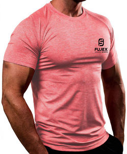 Camisetas de poliéster para gimnasio para hombre de alta calidad, ropa informal de ajuste seco de talla estadounidense personalizada, diseño personalizable transpirable de 220g - Product Image 2