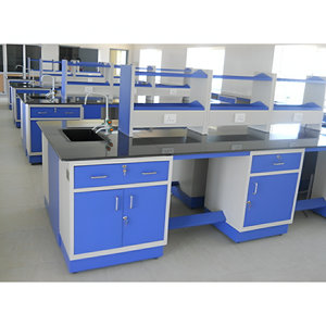 โต๊ะทำงาน CWS 6ห้องแล็บแบบโมเดิร์นโต๊ะทำงานแบบกรดและด่างป้องกันการกัดกร่อนสำหรับโรงเรียนยาเคมี - Product Image 2